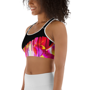 Oil Drip Sports bra