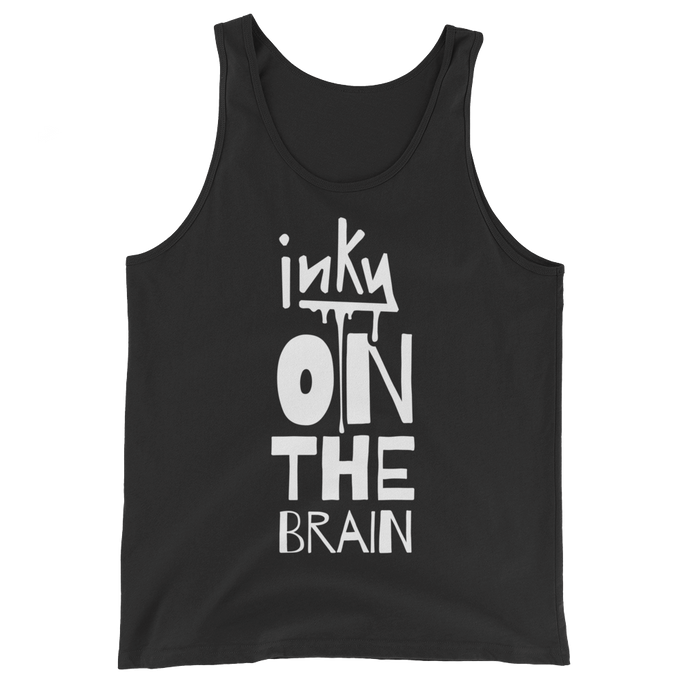 Inky On The Brain Black Tank