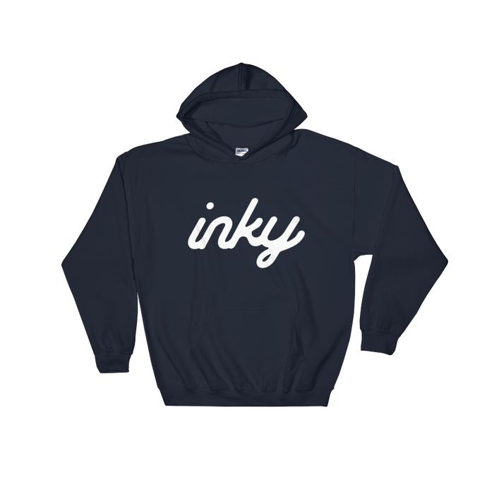 Inky Sport Script Hoodie