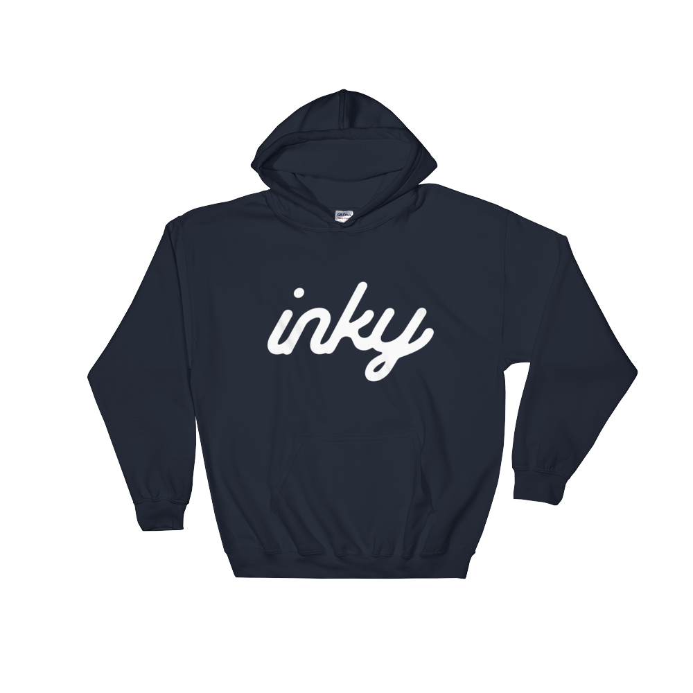 Inky Sport Script Hoodie