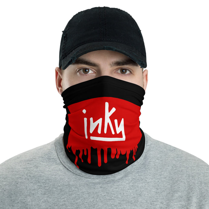 Classic Inky Drip Neck Gaiter