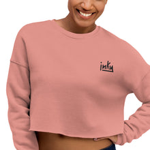 Load image into Gallery viewer, Inky Lounge Crop Sweatshirt