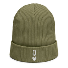 Load image into Gallery viewer, Queen of Broken Hearts Ribbed  beanie