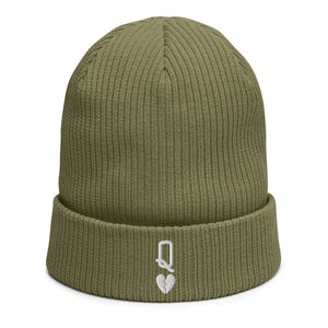 Queen of Broken Hearts Ribbed  beanie