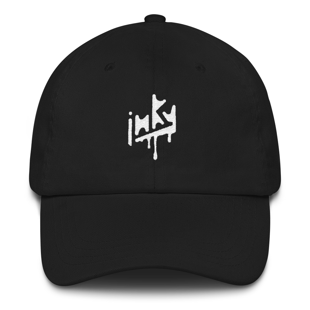 Inky Arts Black Strapback