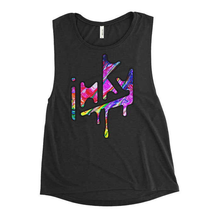 Inky Arts Color Ladies’ Muscle Tank