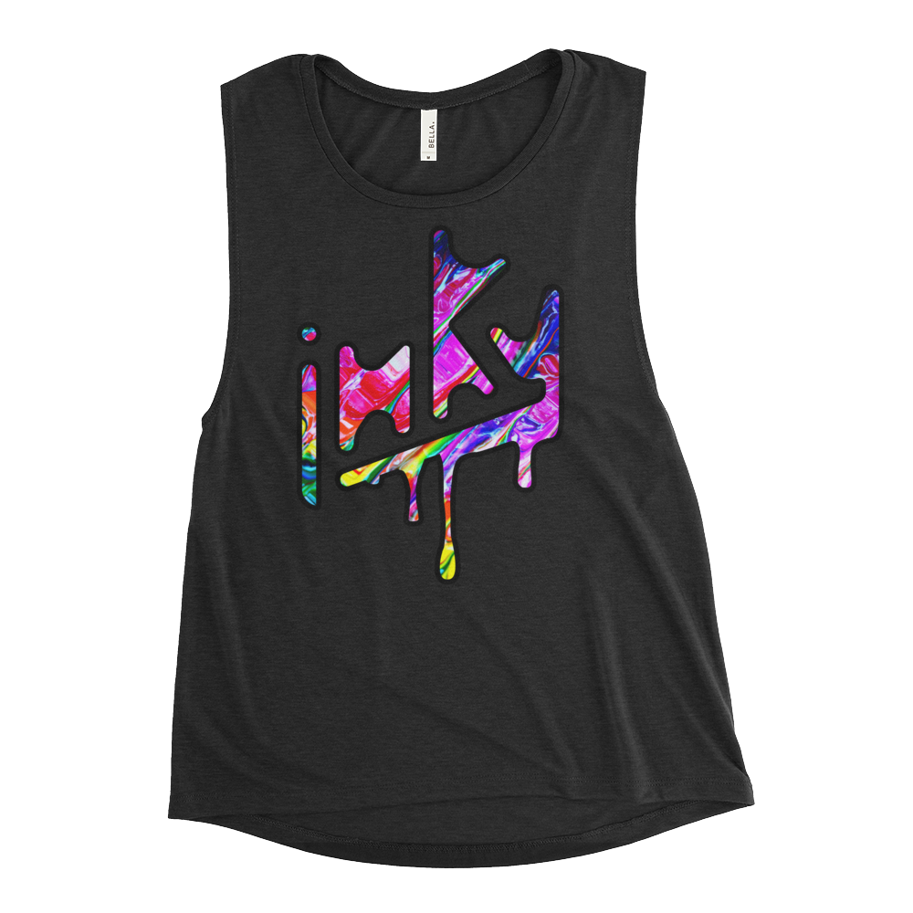 Inky Arts Color Ladies’ Muscle Tank