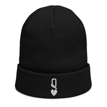 Load image into Gallery viewer, Queen of Broken Hearts Ribbed  beanie