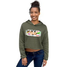 Load image into Gallery viewer, Michelangelo Crop Hoodie