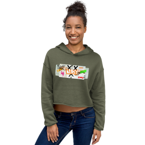 Michelangelo Crop Hoodie