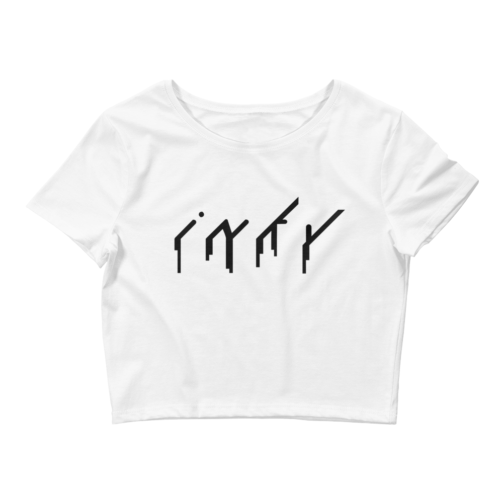 Inky Street Crop Top