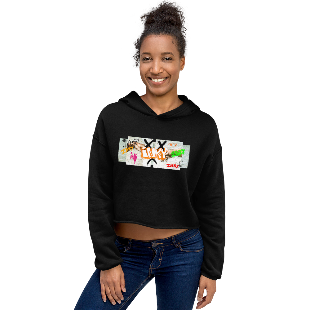 Michelangelo Crop Hoodie