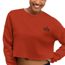 Load image into Gallery viewer, Inky Lounge Crop Sweatshirt