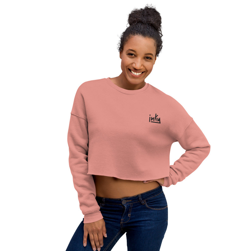 Inky Lounge Crop Sweatshirt